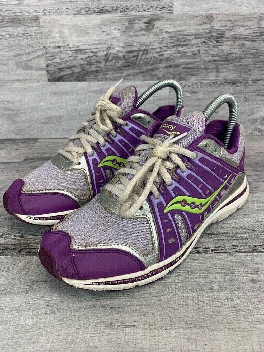 Saucony Grid Flex Womens Running Shoes Purple Size 4.5M
